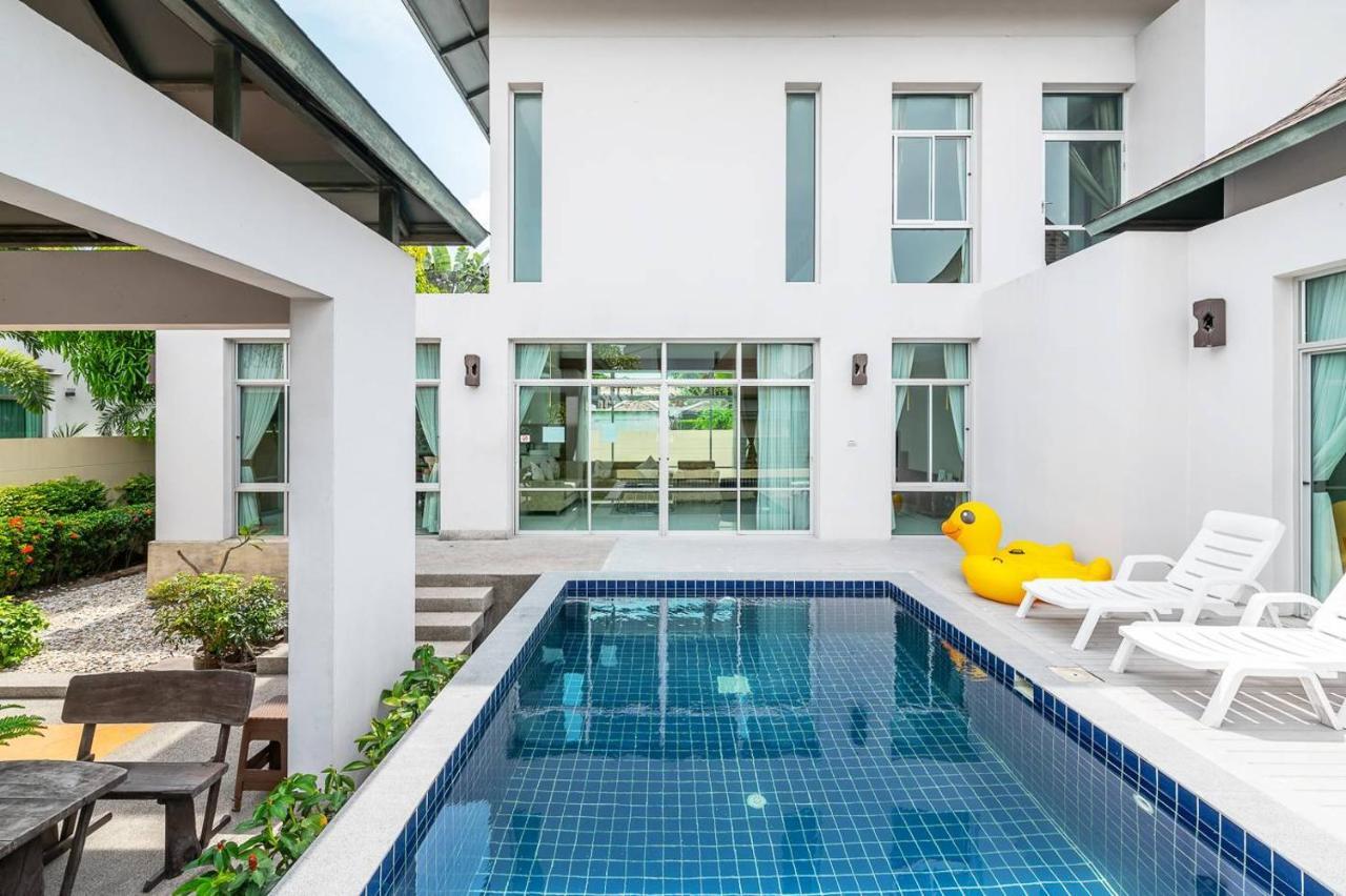 Anb-Glass House Pool Villa-3Br Close To Jomtien Beach Buitenkant foto